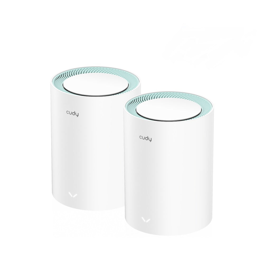 2X Wi-Fi Mesh System CUDY M1300 AC1200 (2-pack)