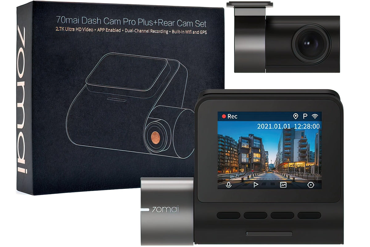 2x Car Camera 70mai A500s Pro Plus With Rearview Camera Rc06