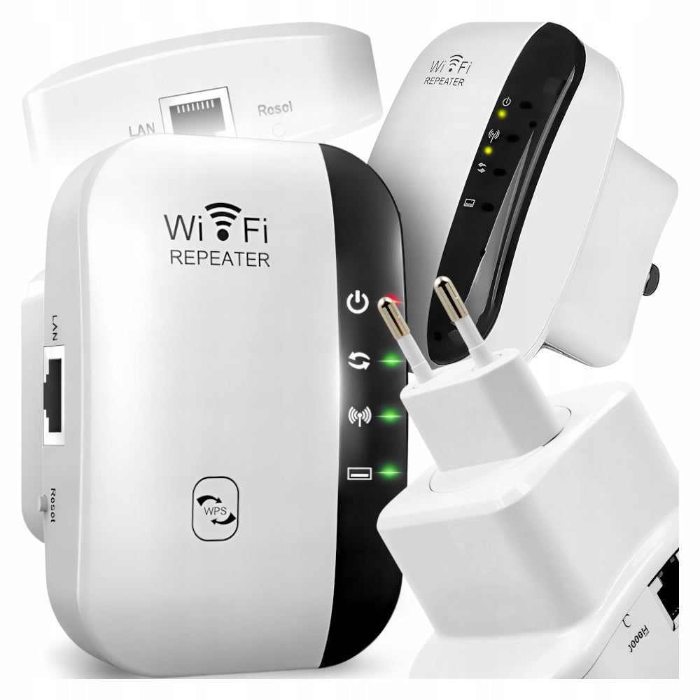 AMPLIFIES WIFI SIGNAL POWERFUL NETWORK RANGE 300Mbps 2.4GHz FOR HOME OFFICE