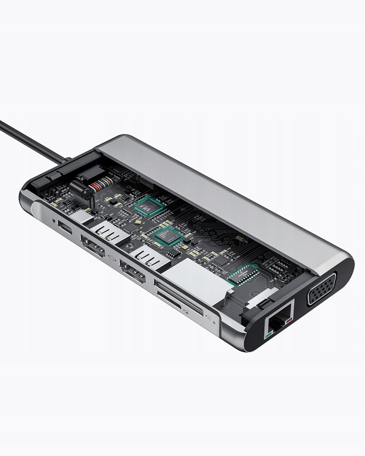 AUKEY CB-C78 USB-C HUB 12in1 PD 100W HDMI 4K VGA SD Manufacturer no brand