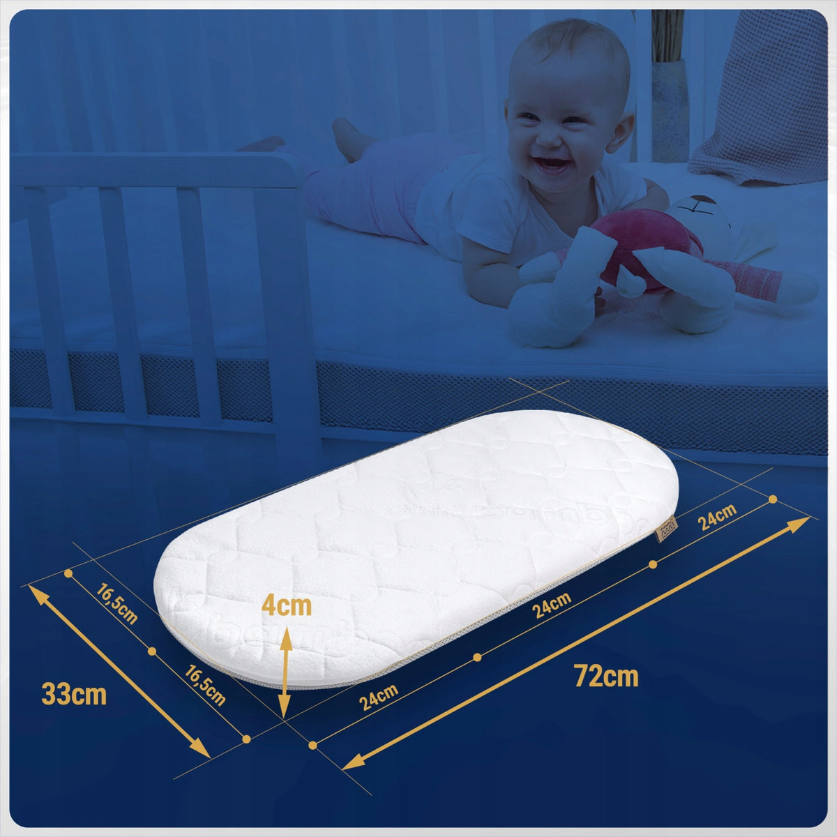 Adamex Gallo Stroller Mattress for Crib ANTI-ALLERGIC Gondola Mattress Medical device no