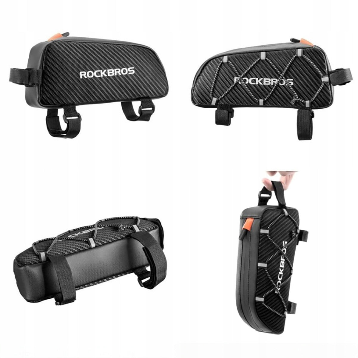 BICYCLE BAG BICYCLE POUCH FOR FRAME 1L FOR PHONE WATERPROOF ROCKBROS Packaging status original