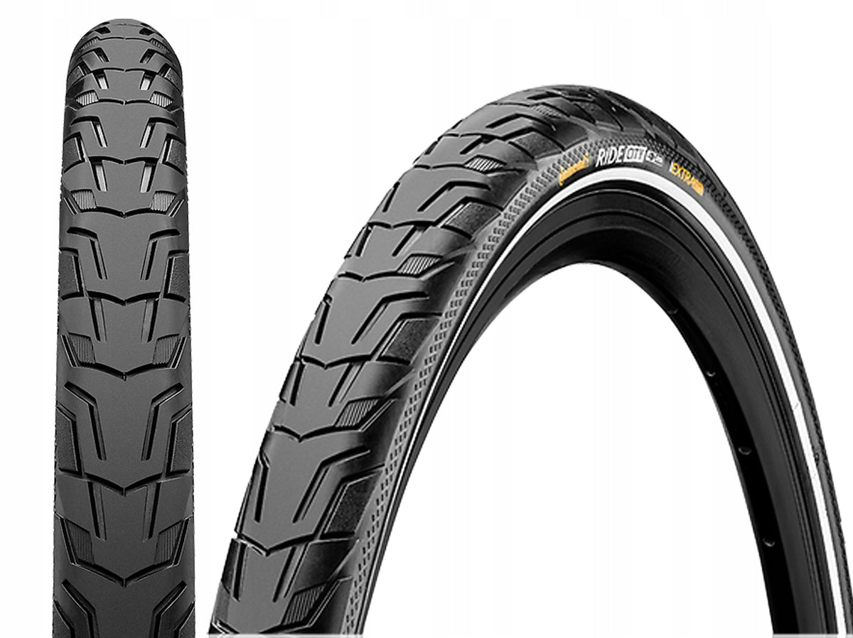Bicycle tyre CONTINENTAL 28x1,75 Ride city 47-622 black reflex Manufacturer code 0101599