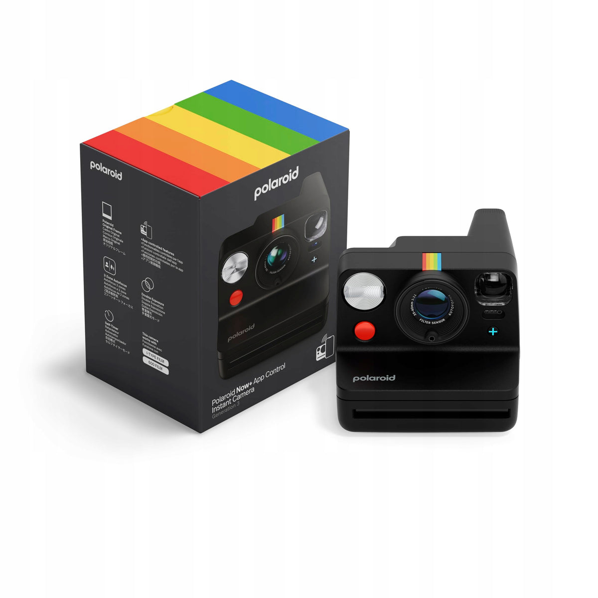Camera Polaroid Now+ 3 Gen. black