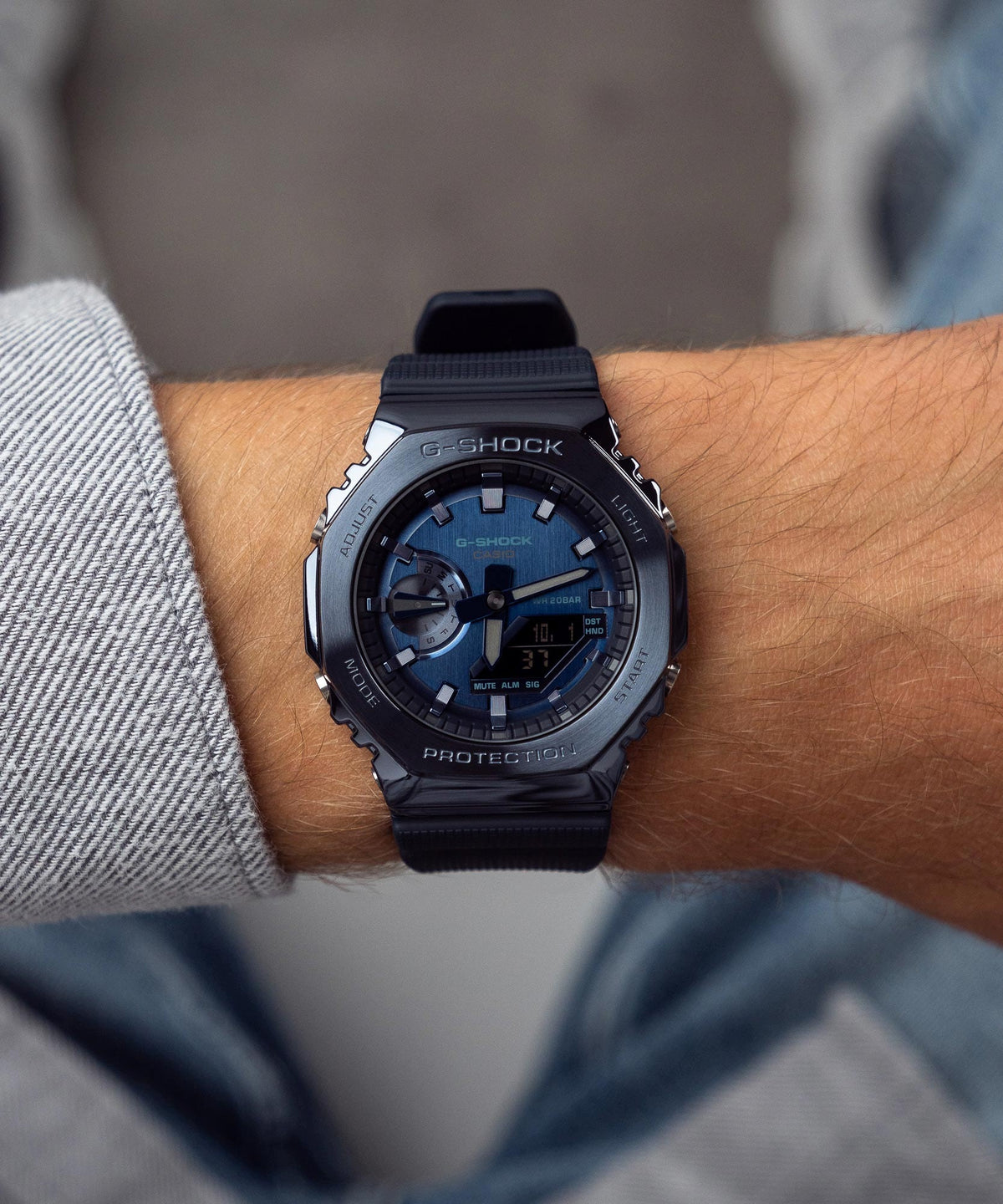 Casio G-SHOCK Octagon Original Metal Covered watch Packaging status original