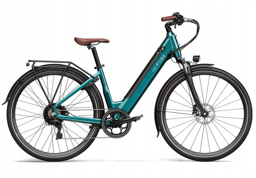 City electric bike FIIDO C11 PRO Emerald Blue AUTHORIZED Shop