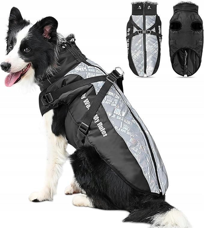 Clothes jacket dog coat waterproof cozy warm XXL /1378