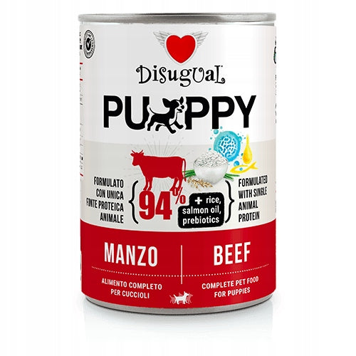DISUGUAL Beef 400g grain-free monoprotein food for puppies