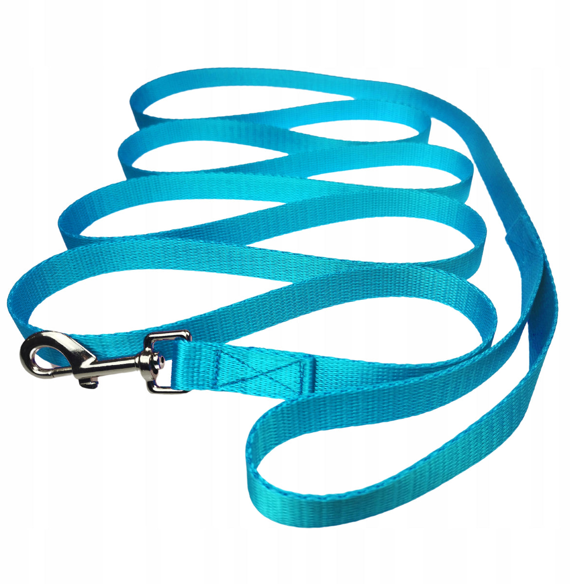 DOG ROPE 10M TRAINING LEASH THICK STRONG LONG BLUE/TURQUOISE Packaging status original