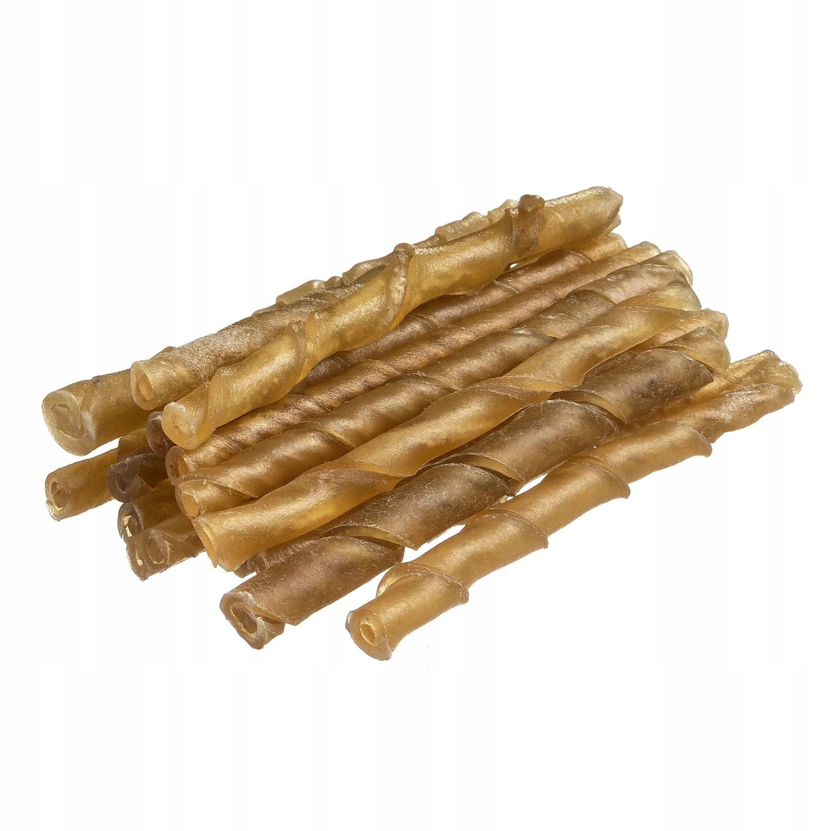 Dog treats Chopsticks wrapped in leather teether KABANOSY 12,5cm 100pcs