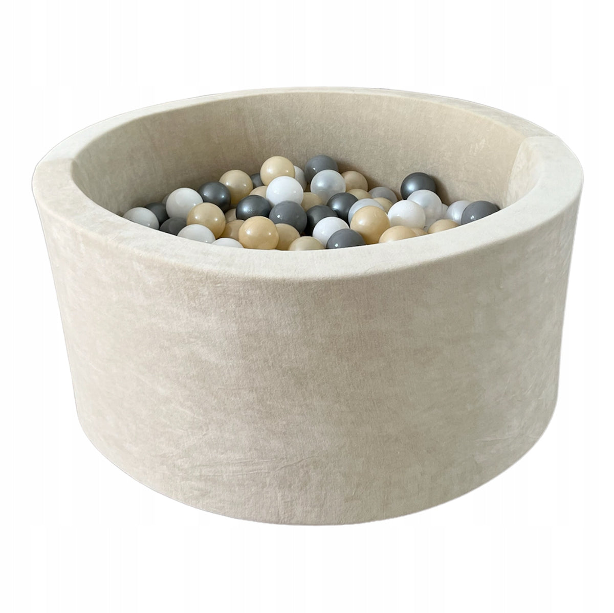 Dry pool with balls 40x90 Velvet Cream 200 balls - ANY MIX
