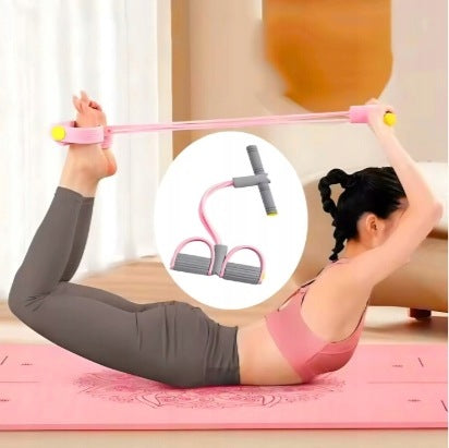 EXPANDER RUBBER FOR ABDOMINAL EXERCISES STRETCHING RESISTANCE TRAINING TAPE ROSES Brand no brand