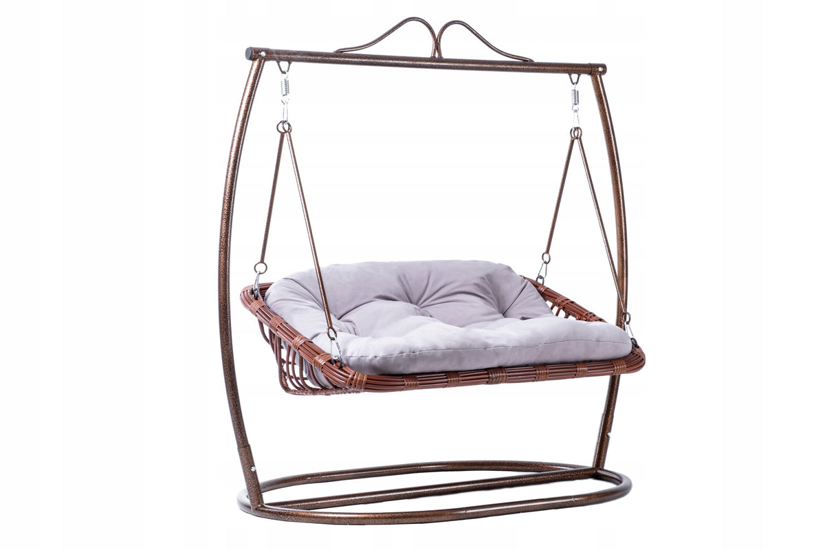 GARDEN SWING ROCKING DELUXE 2OS RATTAN