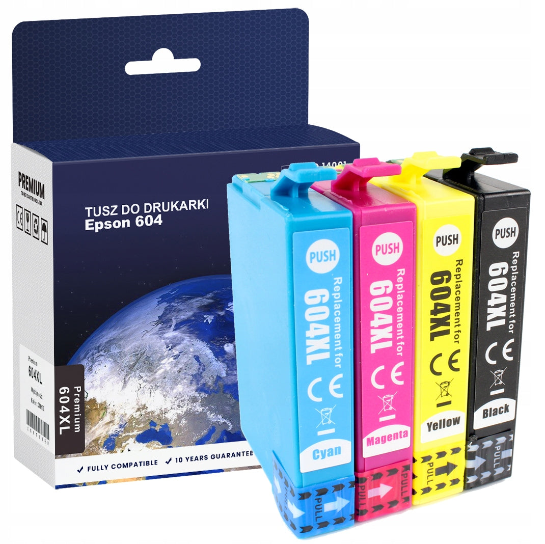 INK CARTRIDGES FOR EPSON 604 XP-2200 XP-3200 XP-4200 XP-2205 XP-3205 XP-4205 PRINTER