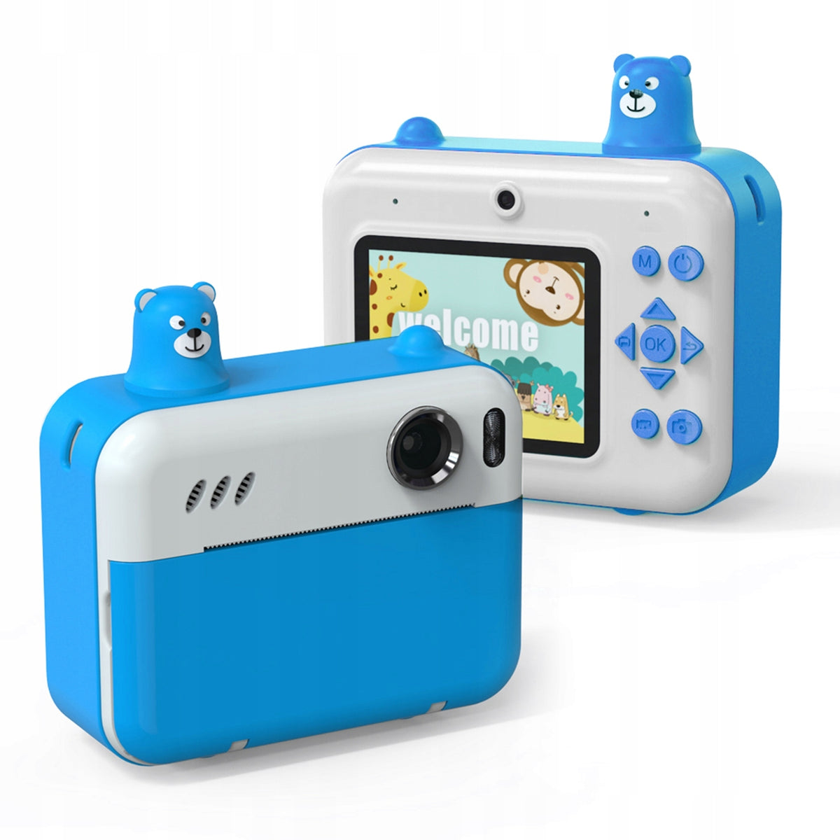 Kids Instant Print Camera Kids Camera 1080p Digital Camera for 8M
