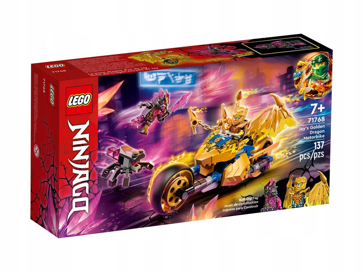 LEGO 71768 NINJAGO Jay's golden dragon motorcycle