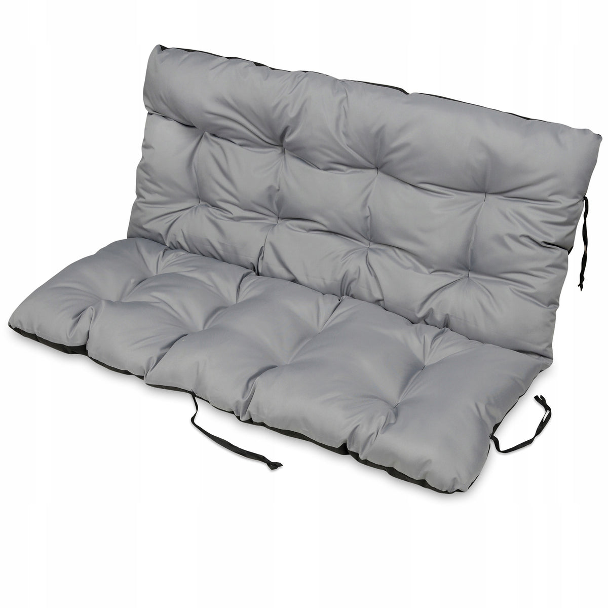 Large GARDEN PILLOW for furniture SWING cushion BENCH 180x60x50 grey Packaging status original