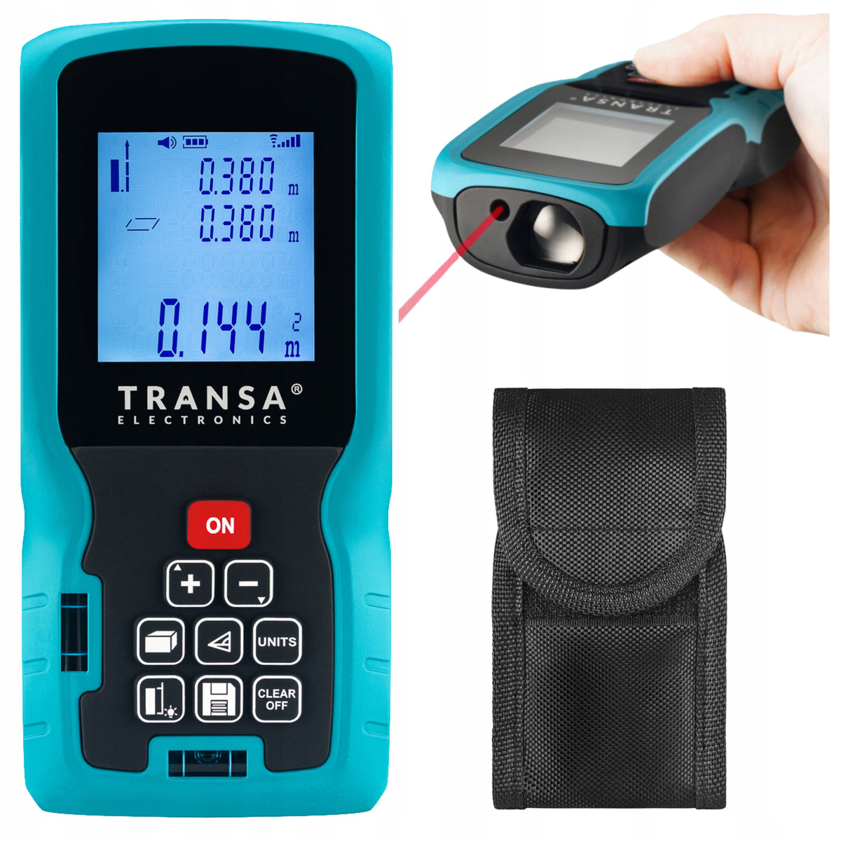 Laser Rangefinder 60M Digital LCD Distance Meter AAA Transa Electronics