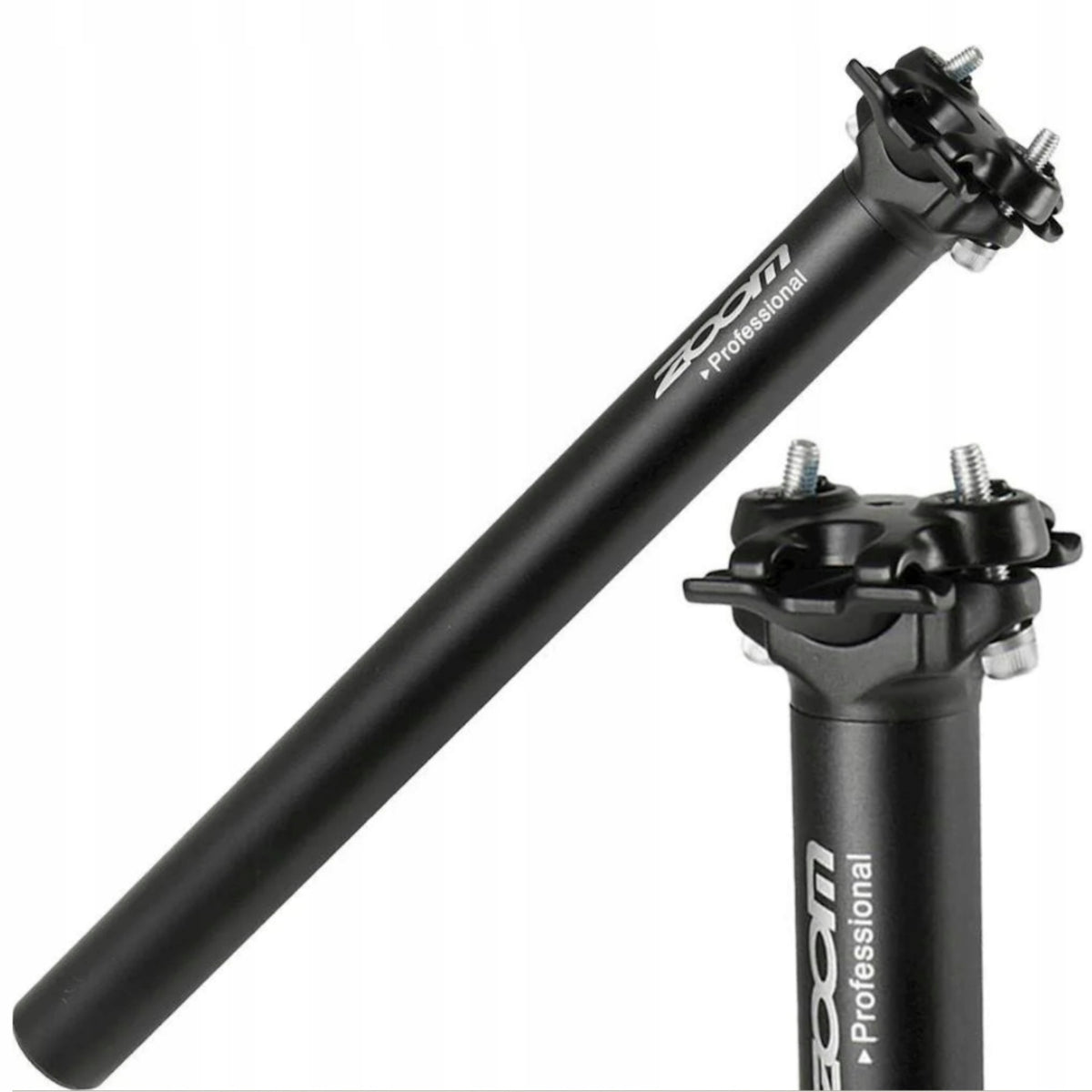 M-WAVE SEAT POST BICYCLE FOR 2 SCREWS 30,9 mm / 350 mm Black Aluminium