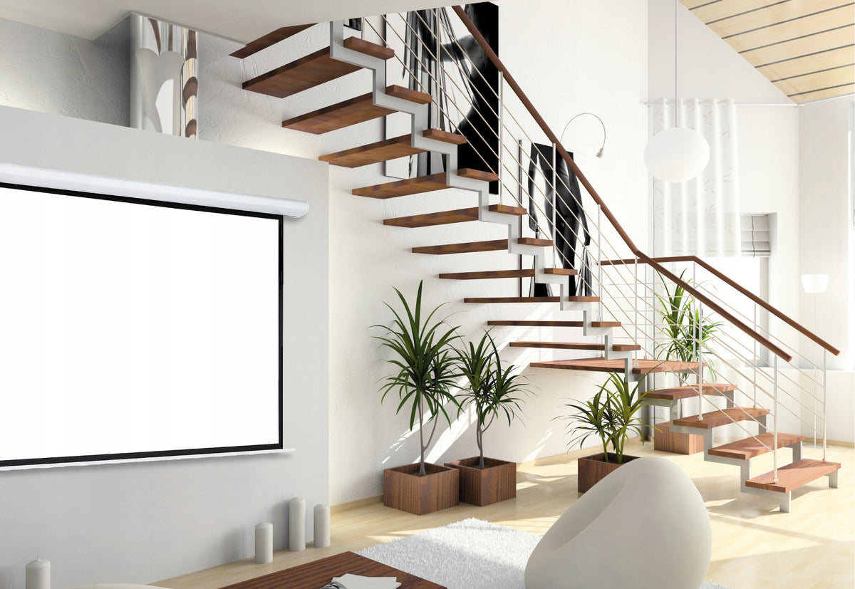 MOTORIZED PROJECTION SCREEN - 4:3 200x150cm - 98" - ORAY WIRED HCM4 Packaging status original