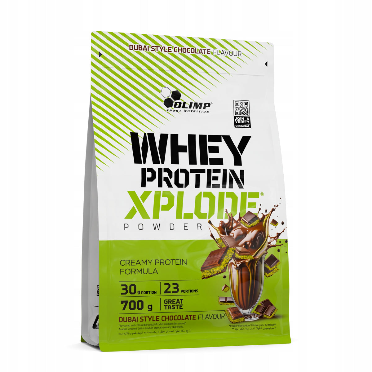 OLIMP WHEY PROTEIN XPLODE POWDER 700g PROTEIN WPC DUBAI CHOCOLATE