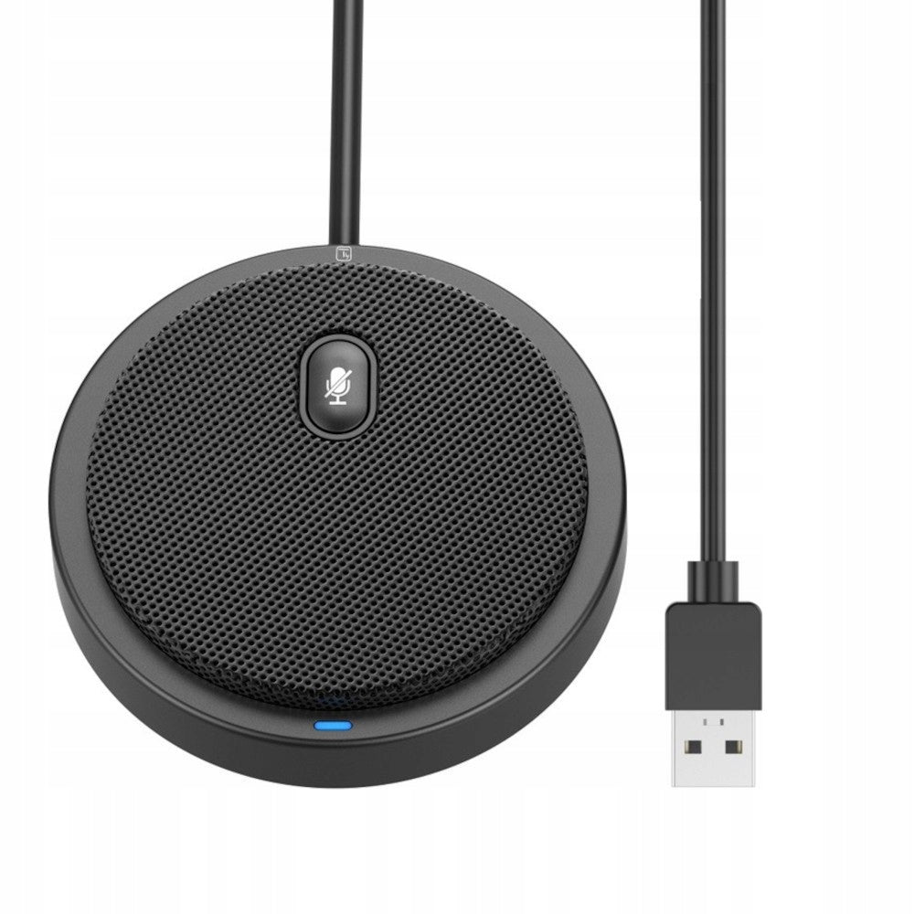 Omnidirectional Conference Microphone 360 USB 2.0 with Techly Mute EAN (GTIN) 8059018362725