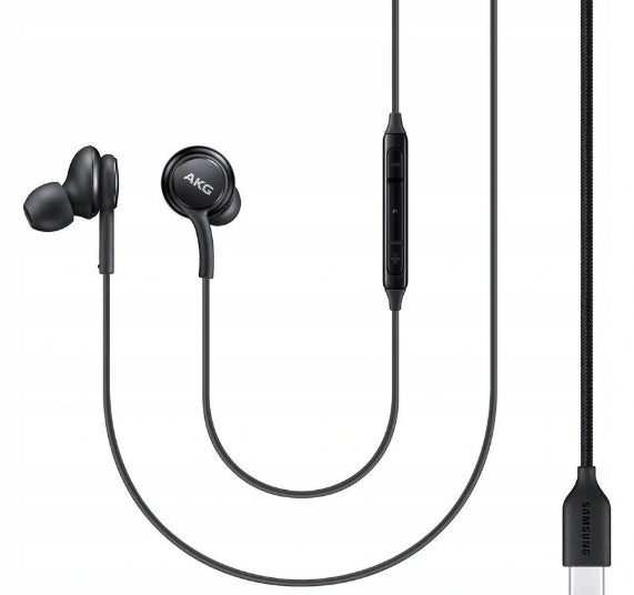Original Samsung in-ear headphones, wired, USB-C, AKG Brand Samsung