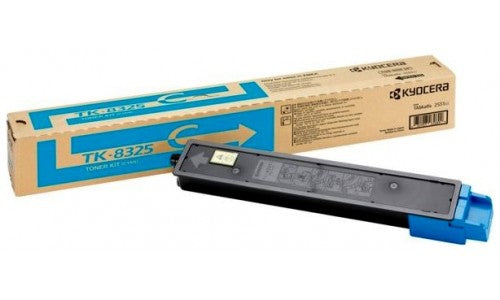 Original toner cartridge KYOCERA TK-8325C / (cyan) Manufacturer Kyocera