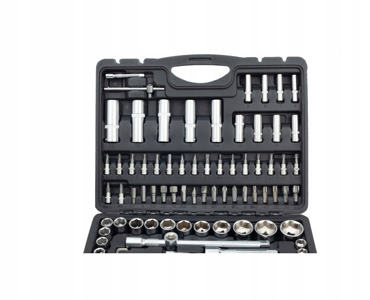 Procraft WS-108 Ratchet Cap Tool Kit Bits 108 Pack in Case Manufacturer code WS-108