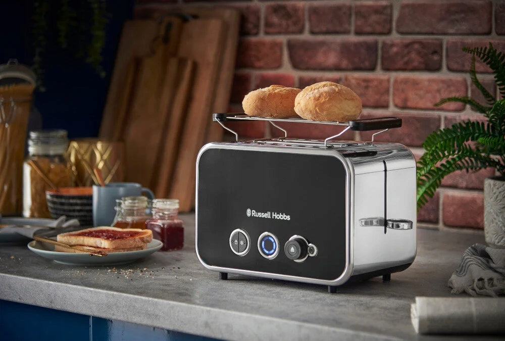 RUSSELL HOBBS 26430-56 Distinctions Toaster Black Power rating 1600 W