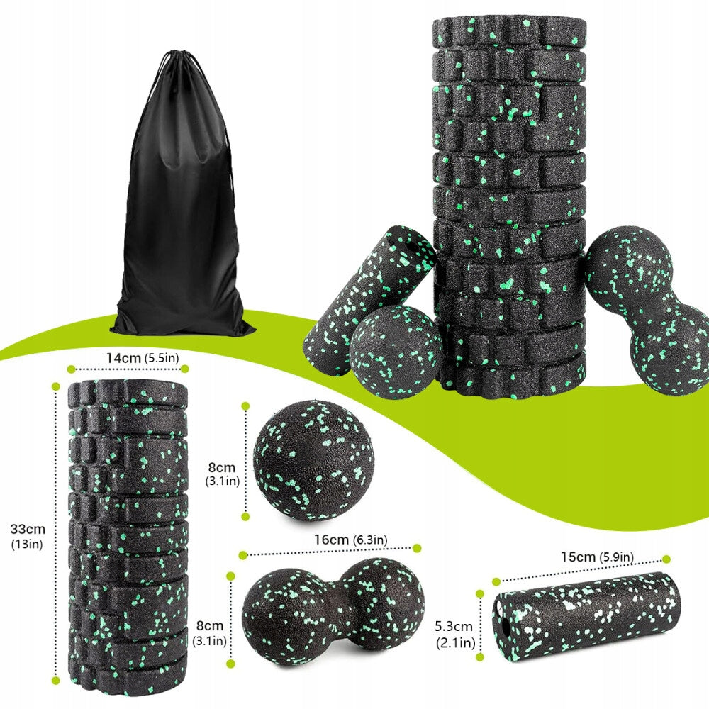 SET EPP ROLLER REHABILITATION MASSAGE BALL HARD BALL 4 Pcs Packaging status original