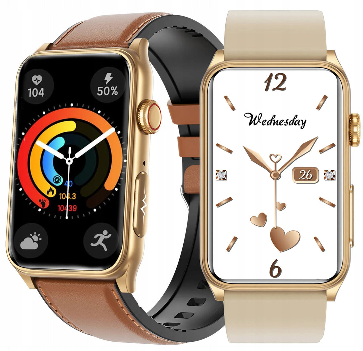 SMARTWATCH WOMEN'S ECG WATCH HRV PRESSURE SUGAR MEASUREMENT TEMPERTATURA BMIf Packaging status original