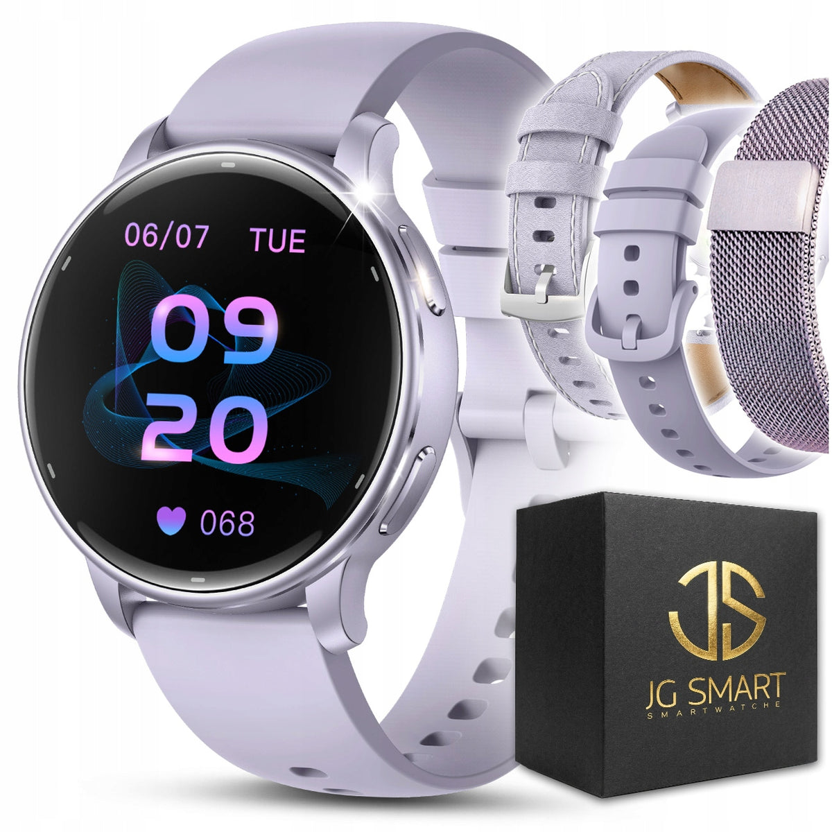 SMARTWATCH WOMEN'S WATCH GPS WATERPROOF PRESSURE TALK MENU PL AMOLED
