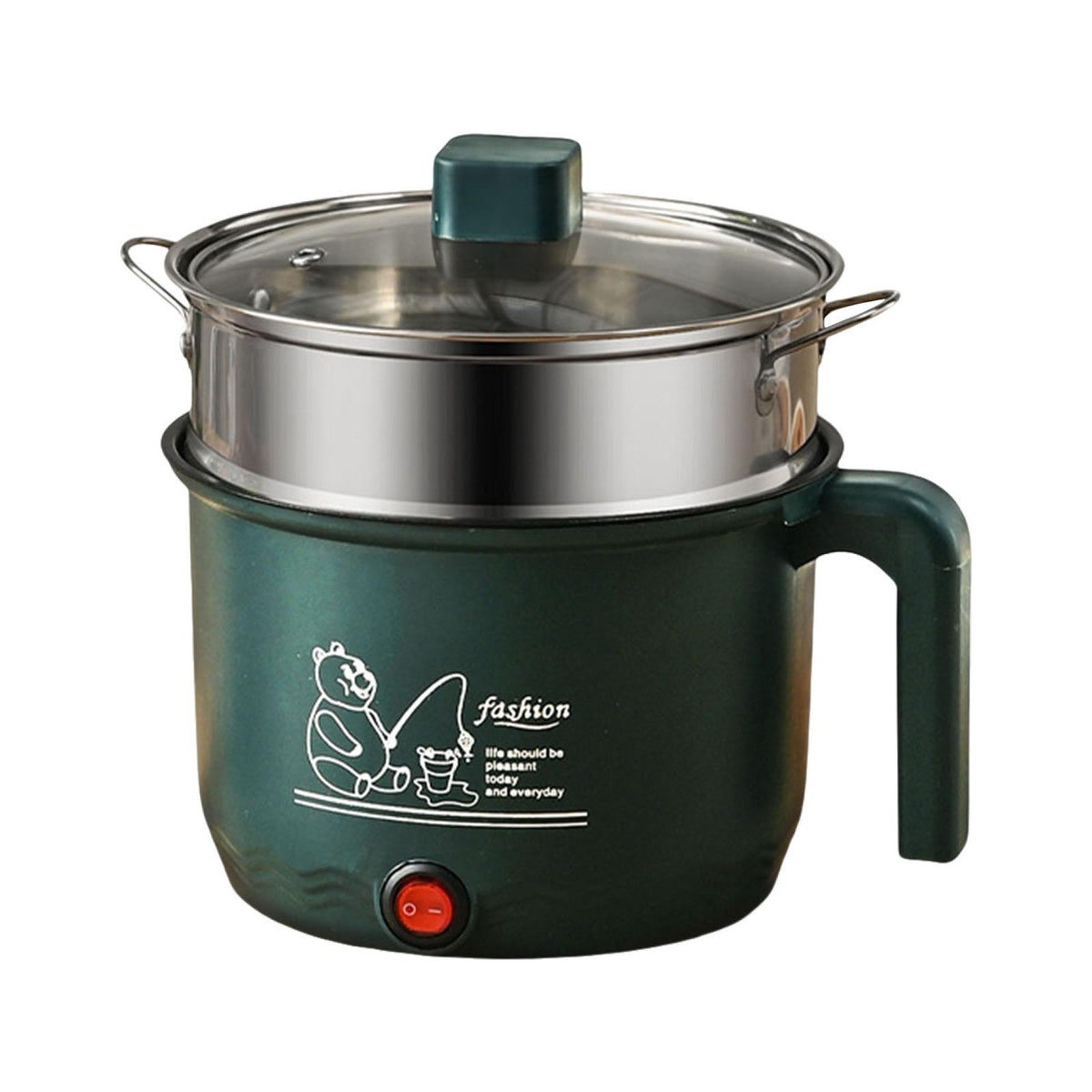 Small Electric Rice Cooker Steel Easy to Use Stainless Steamer Packaging status original
