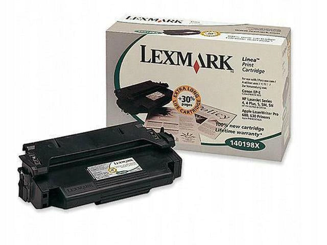 TONER ORIGINAL LEXMARK 140198X BLACK for HP 92298X 98X 98A OEM