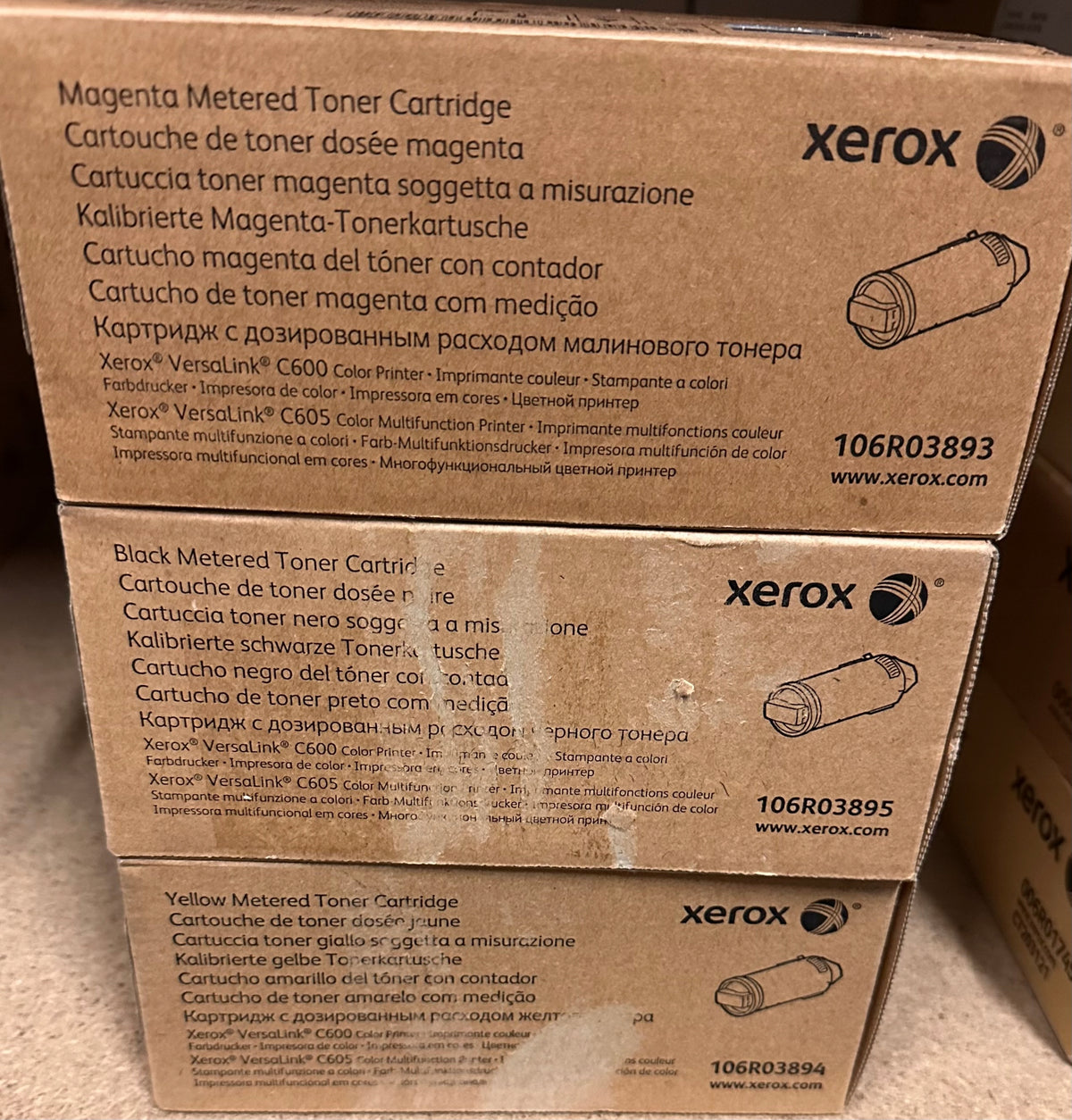 Toner Xerox VersaLink C600 Magenta Original 106R03925 - 16 800 p.