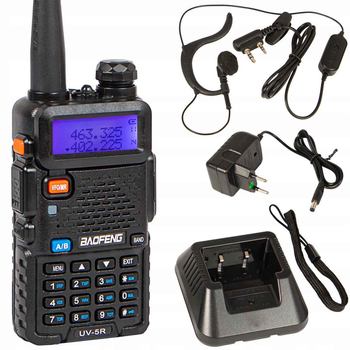 WALKIE TALKIE WALKIE RADIO BAOFENG UV-5R 8W RADIO LONG RANGE