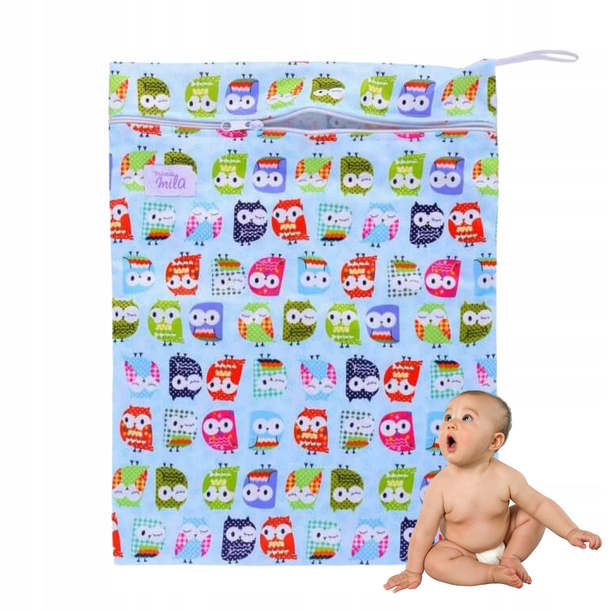 WATERPROOF BAG wet diaper bag refills 30x40cm PUL fabric