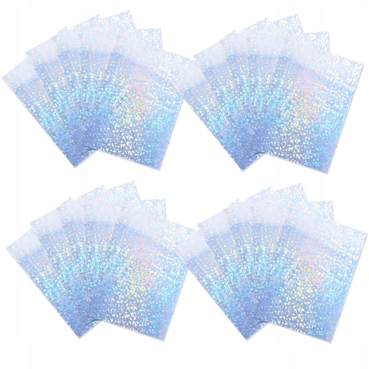 WIELOKOLOROWY PAPIER SAMOPRZYLEPNY HOLOGRAFICZNY DO DRUKAREK