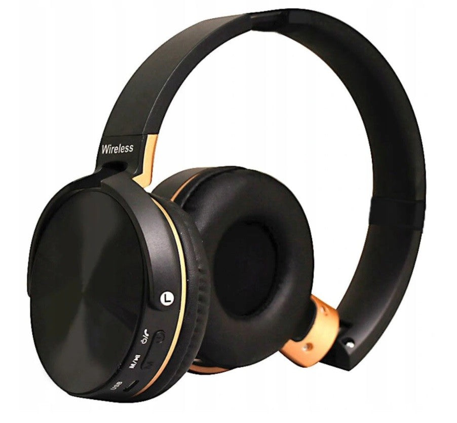 WIRELESS BLUETOOTH HEADPHONES SD MP3 RADIO