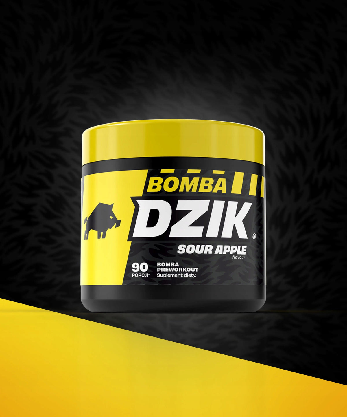 WK DZIK BOMB Strong Pre-Workout L-Citrulline Caffeine Pre-Workout Packaging status original