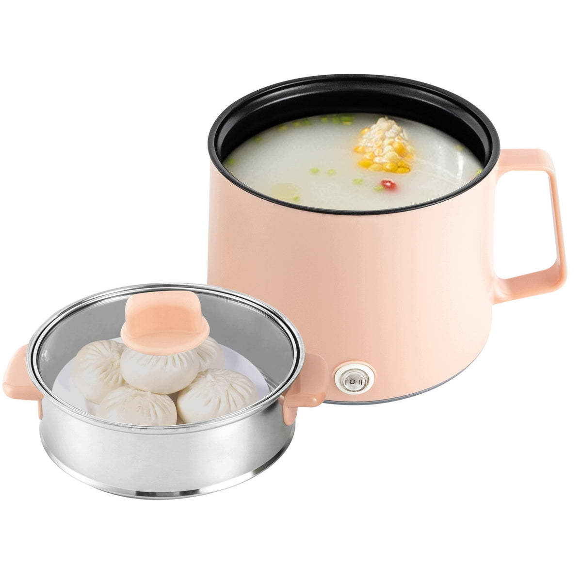 1.7L PORTABLE NON-STICK POT 600W