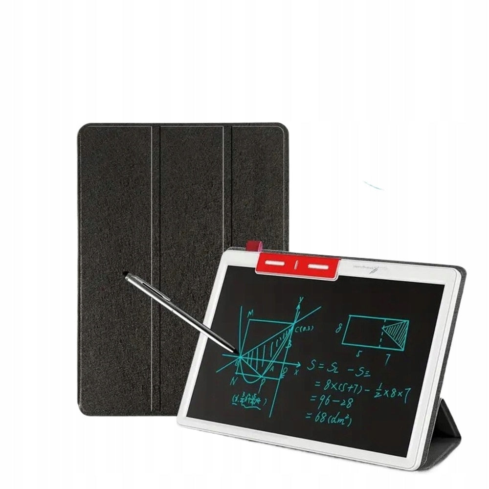 10 INCH LCD GRAPHIC TABLET WITH LEATHER CASE FOR OFFICE NOTES Packaging status original
