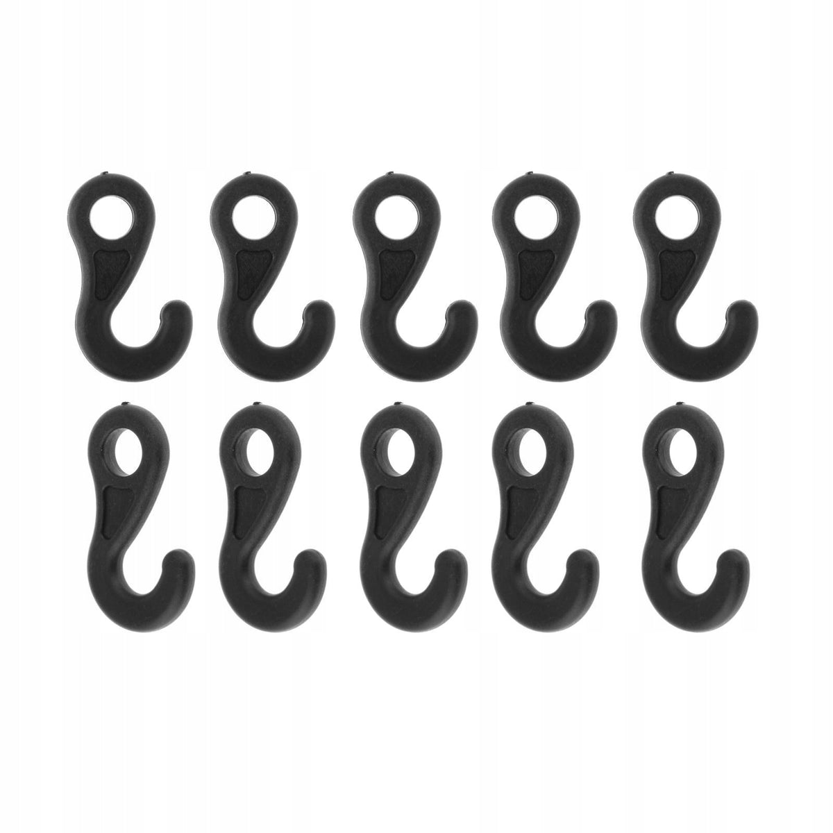 10 Pieces Bungee Cord Hooks Lamp Holder Hooks Multipurpose Elastic Rope