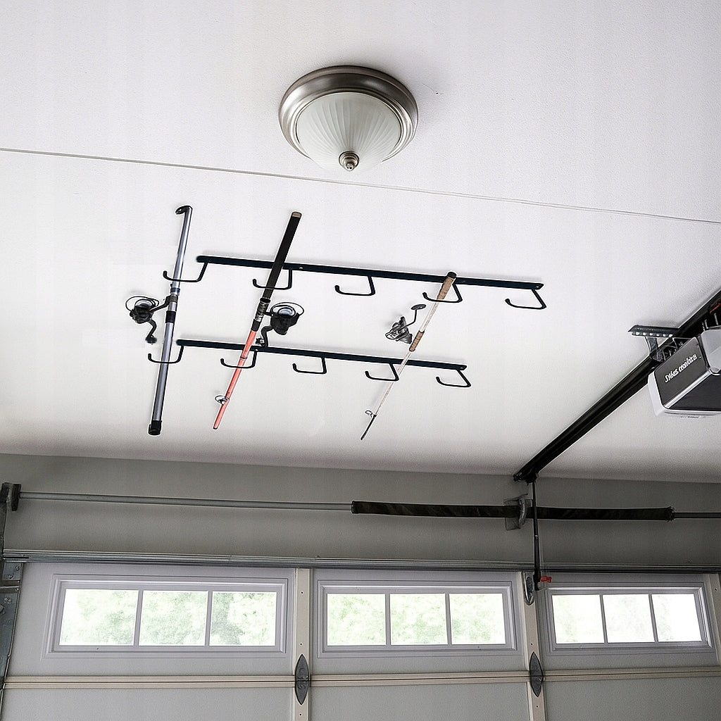 10 Rods UNIVERSAL WALL-CEILING ROD HANGER ORGANIZER HOLDER Brand no brand