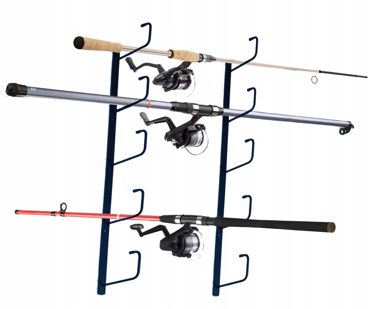 10 Rods UNIVERSAL WALL-CEILING ROD HANGER ORGANIZER HOLDER