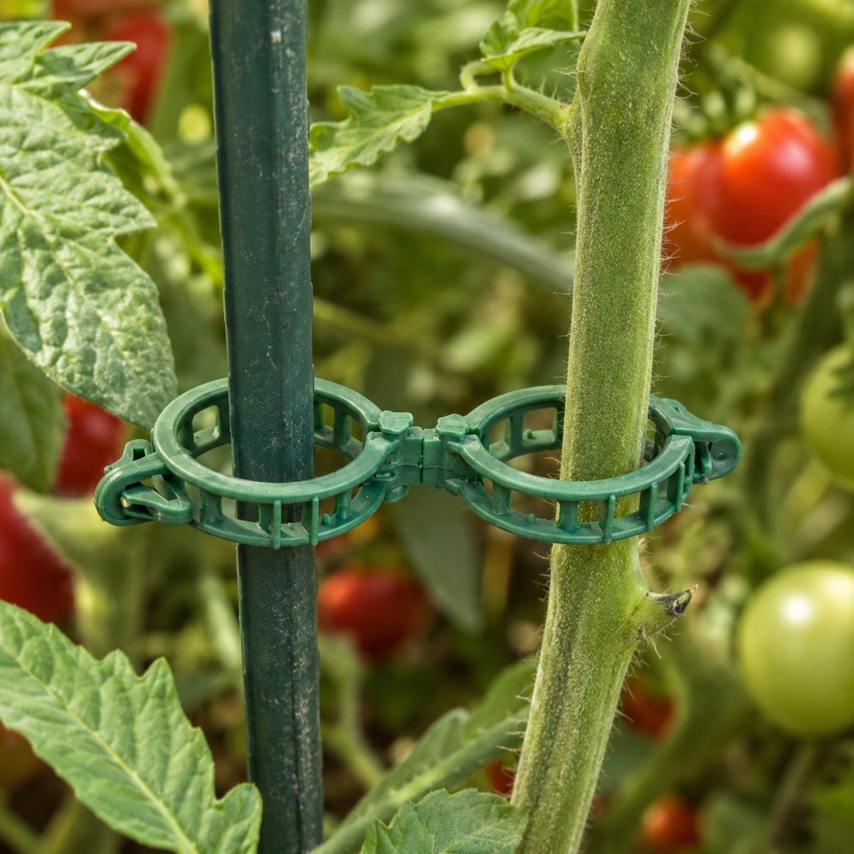 100 PCS PLANT CLIPS CLASPS FIXING STEMS OF TOMATO SHOOTS CUFFLINKS Packaging status original