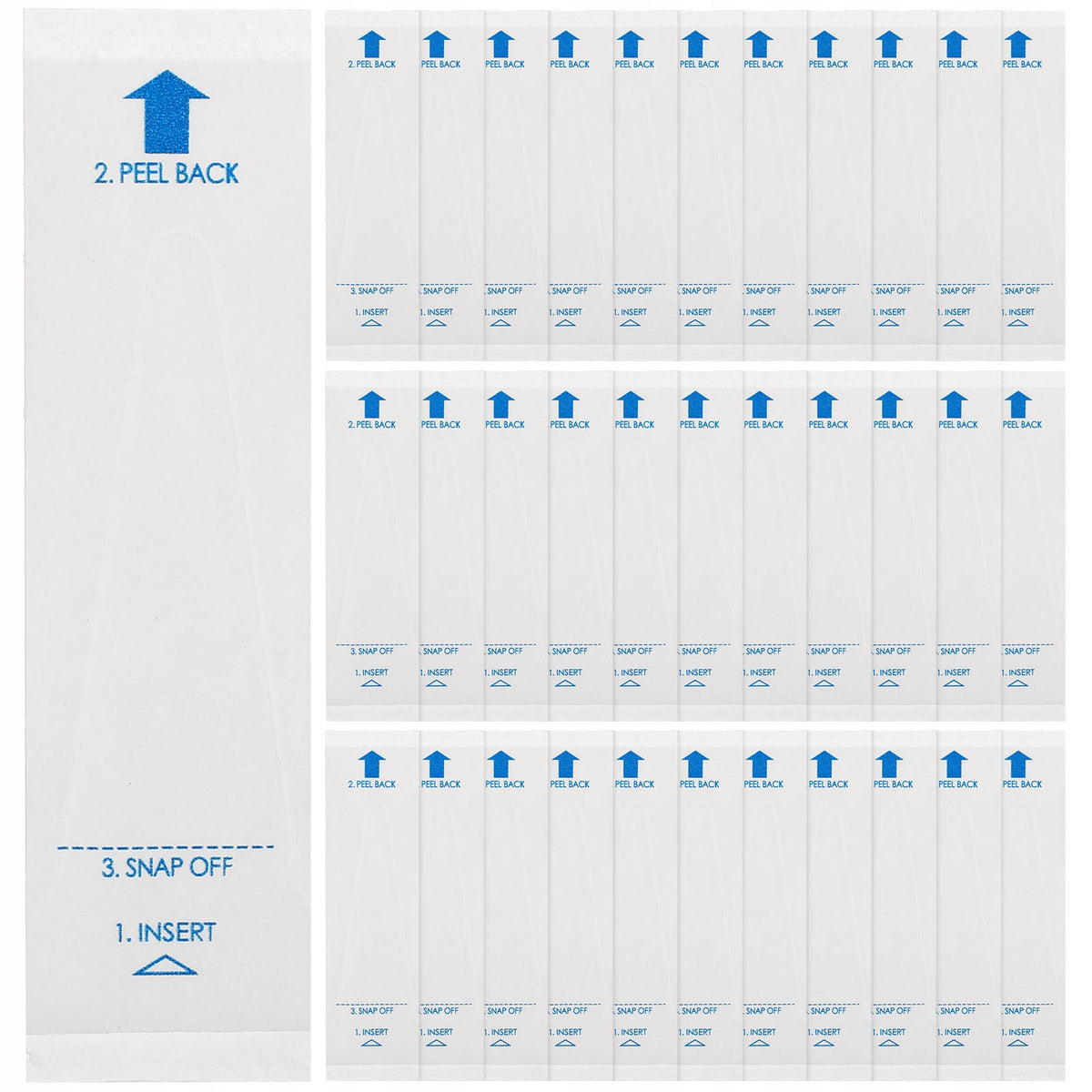 100Pcs Transparent Disposable Thermometer Covers for Digital Probes