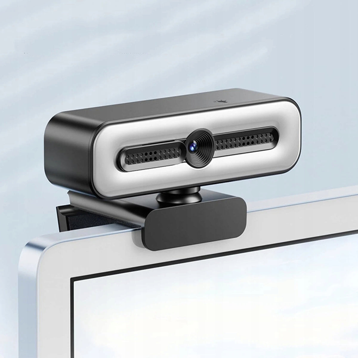 1080P USB WEBCAM WITH 120° WIDE ANGLE LENS BLACK