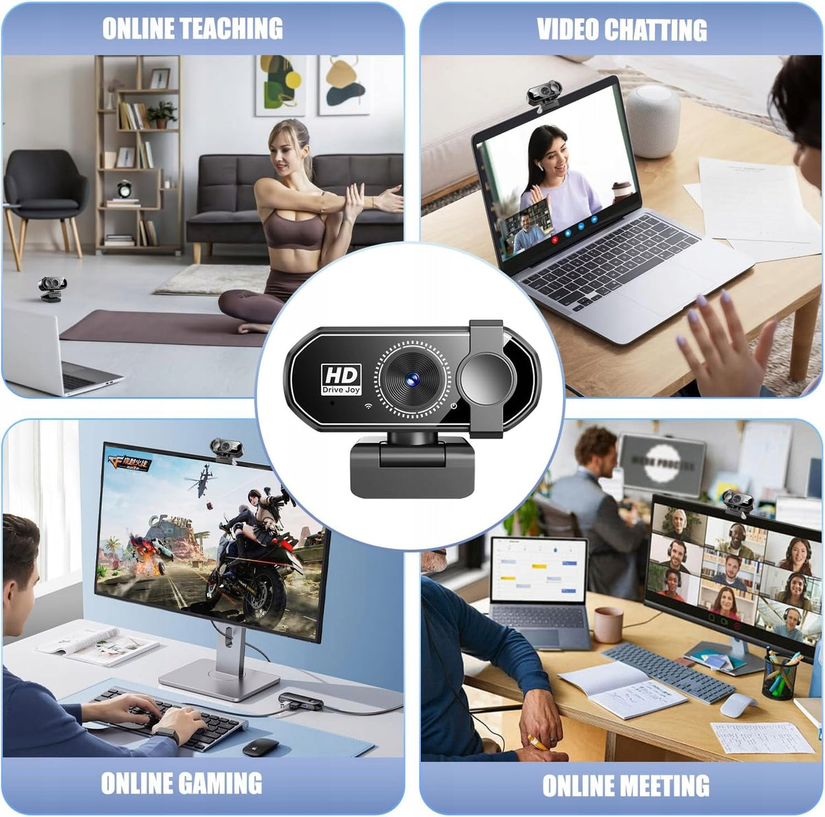 1080P Webcam for PC Packaging status original